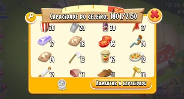 Conta hay day, nível 43, já upada