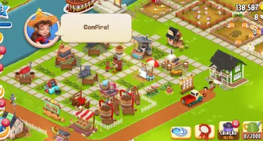 Conta hay day, nível 43, já upada