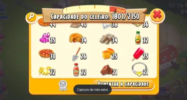 Conta hay day, nível 43, já upada