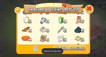 Conta hay day, nível 43, já upada