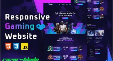 Gaming Website Templete 2023