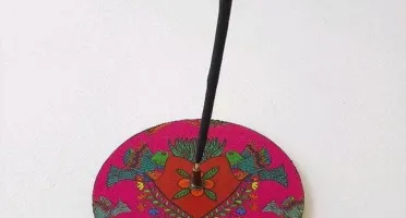 Porta Incenso Coração Mexicano