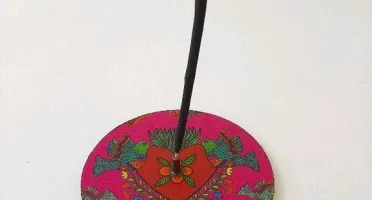 Porta Incenso Coração Mexicano