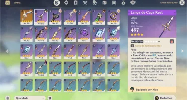 Ar 51,(xiao power )vendo ou troco por ball+arma dela