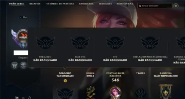 Conta Unranked com TODOS os champs e 159 Skins ( ADC / TOP )