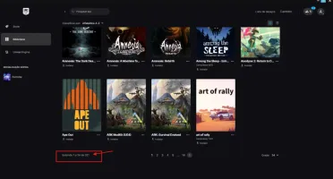 Conta epic games 321 jogos + Red Dead 2