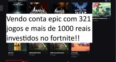 Conta epic games 321 jogos + Red Dead 2