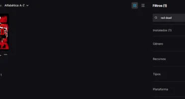 Conta epic games 321 jogos + Red Dead 2