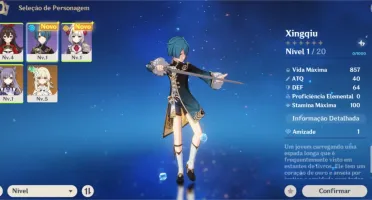 GENSHIN IMPACT - AR 5 - KEQING + Xingqiu + NOELLE