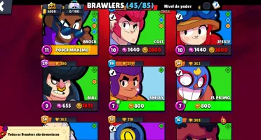 conta de brawl star