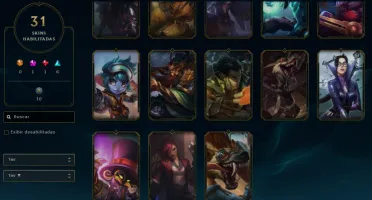 CONTA LOL - LVL 123 - 104 Champions - 32 Skins - FULL ACESSO