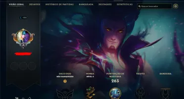 CONTA LOL - LVL 123 - 104 Champions - 32 Skins - FULL ACESSO
