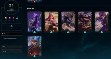 CONTA LOL - LVL 123 - 104 Champions - 32 Skins - FULL ACESSO