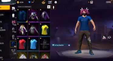Conta Free Fire Gemada