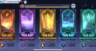 Conta Mixer 7, metas todos upados
