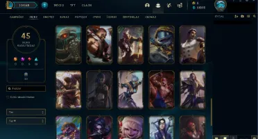 Conta League Of Legends Lv. 170+