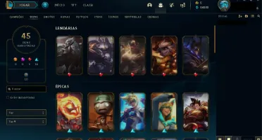 Conta League Of Legends Lv. 170+