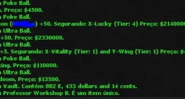 Conta Psycraft LVL 212, servidor: SILVER