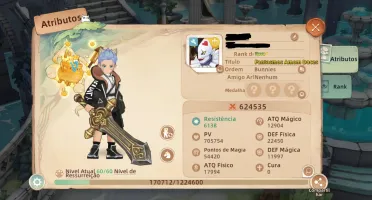 Conta no Tree Of Savior LEV 60