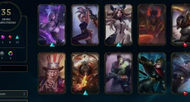 CONTA LEAGUE OF LEGENDS PLATINA III & VARIAS SKINS + EMAIL