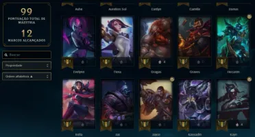 CONTA LEAGUE OF LEGENDS PLATINA III & VARIAS SKINS + EMAIL