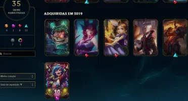 CONTA LEAGUE OF LEGENDS PLATINA III & VARIAS SKINS + EMAIL