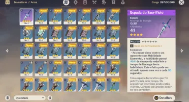GENSHIN IMPACT /NA /AR 7/MONA /RAZOR/CHONG/SUCROSE + ARMA 4*