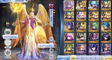 SAINTSEIYA AWAKENING A-135 + GEMAS AVANÇADAS PARA INICIANTES