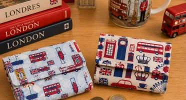 Porta Moedas Artesanal com 5 Divisórias