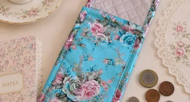 Porta Moedas Artesanal com 5 Divisórias