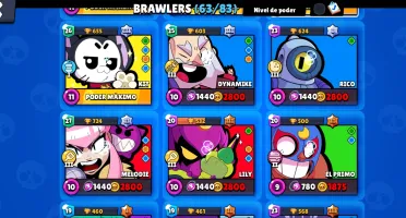 Braw stars conta muito boa