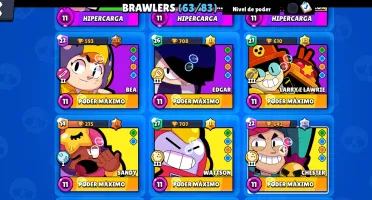 Braw stars conta muito boa