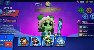 Braw stars conta muito boa