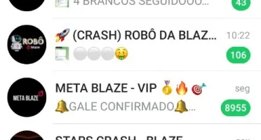 Pack 40 Grupos Vip Blaze