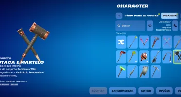 Conta Fortnite Simpsons 7 Skins