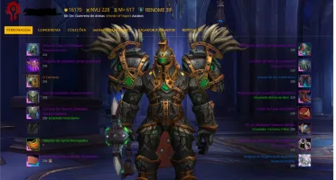 Conta WOW Shadow Lands