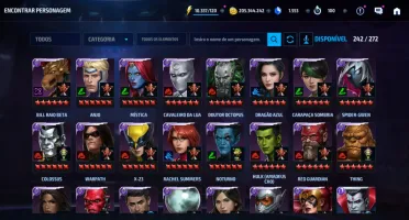 Conta Marvel Future Fight