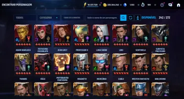 Conta Marvel Future Fight