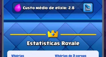 Conta de Clash Royale muito upada.