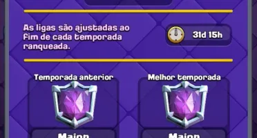 Conta de Clash Royale muito upada.