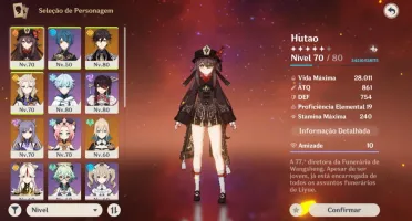 HU TAO + ZHONGLI + ALBEDO + KEQING + JEAN + ATLAS CELESTIAL