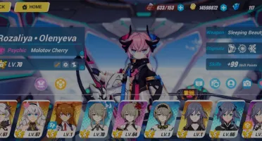 Conta de Honkai level 73
