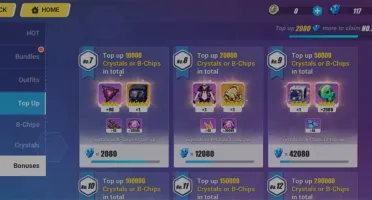 Conta de Honkai level 73