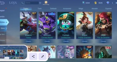 Conta Mobile Legends 9 anos de uso