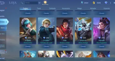 Conta Mobile Legends 9 anos de uso