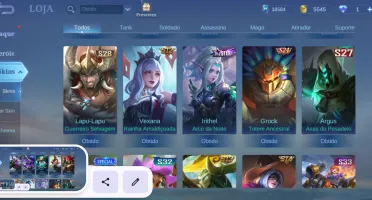 Conta Mobile Legends 9 anos de uso
