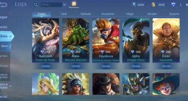 Conta Mobile Legends 9 anos de uso