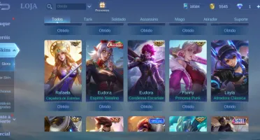 Conta Mobile Legends 9 anos de uso
