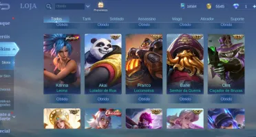 Conta Mobile Legends 9 anos de uso