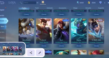 Conta Mobile Legends 9 anos de uso